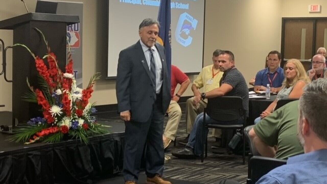 Kentucky school resource officers hear emotional address from former Columbine principal